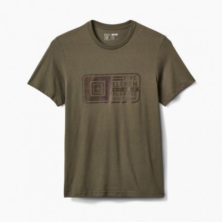 Футболка с рисунком "5.11 Tactical® PBG Badge" RANGER GREEN