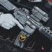 Купить Футболка c рисунком "Rock'n'Roll" Light Blue от производителя P1G® в интернет-магазине alfa-market.com.ua  