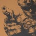 Купить Футболка c рисунком "GUNFIGHTER" Coyote Brown от производителя P1G® в интернет-магазине alfa-market.com.ua  