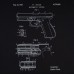 Купить Футболка с рисунком "GLOCK Pistol Legend" Combat Black от производителя P1G® в интернет-магазине alfa-market.com.ua  
