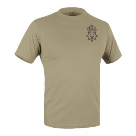 Футболка с рисунком "NGU Logo" Tan 499