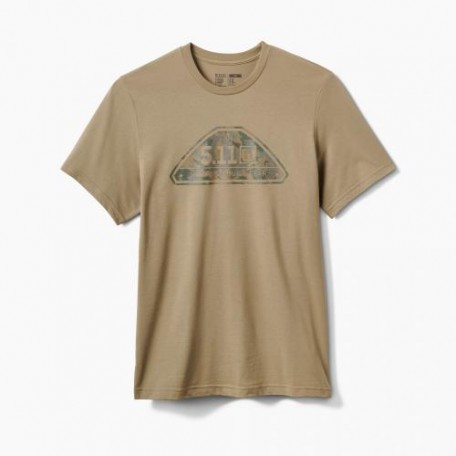 Футболка с рисунком "5.11 Tactical® Camo Crest" Covert Green