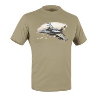 Футболка c рисунком "F-16" Tan 499