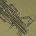 Купить Футболка с рисунком "M-16" Olive Drab от производителя P1G® в интернет-магазине alfa-market.com.ua  