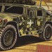 Купить Футболка с рисунком "Hummer" Coyote Brown от производителя P1G® в интернет-магазине alfa-market.com.ua  