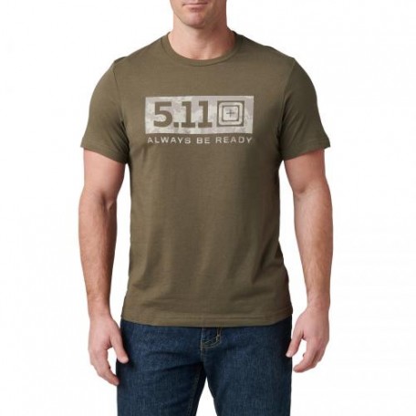 Футболка с рисунком "5.11 Tactical® Atmos Logo" RANGER GREEN