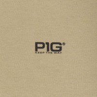 Футболка с рисунком "P1G Logo" Tan 499