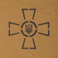 Футболка с рисунком "ЗСУ" Coyote Brown