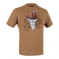Футболка з малюнком "SEMKI" Coyote Brown