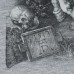 Купить Футболка с рисунком "Рыцарь, смерть и дьявол" Grey Melange от производителя P1G® в интернет-магазине alfa-market.com.ua  