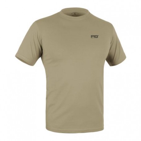 Футболка с рисунком "P1G Logo" Tan 499