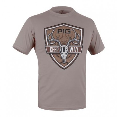 Футболка с рисунком "Deer Hunter" Iron Grey