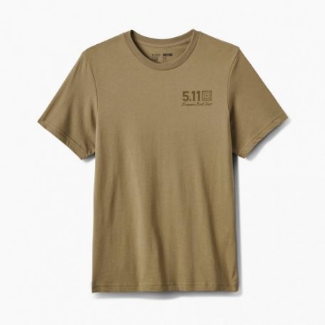 Футболка с рисунком "5.11 Tactical® Tiger Rage" Covert Green