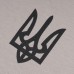 Купить Футболка c рисунком "Трезубец Logo" Iron Grey от производителя P1G® в интернет-магазине alfa-market.com.ua  