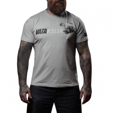 Футболка с рисунком R3ICH "Vatakiller" Grey Mint