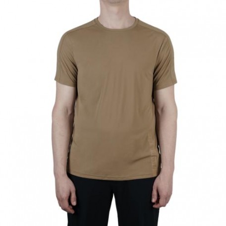 Футболка тактическая потоотводящая "5.11 Tactical® No Mercy PT-R® Short Sleeve Top" Coyote
