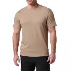 Футболка тактична потовідвідна "5.11 Tactical® PT-R Charge Short Sleeve Top 2.0" Desert Brush Heather