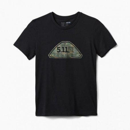 Футболка женская с рисунком "5.11 Tactical® Women's Camo Crest" Black