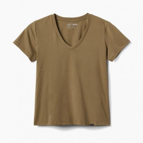 Футболка женская "5.11 Tactical® Women's Elevate V-Neck" Covert Green