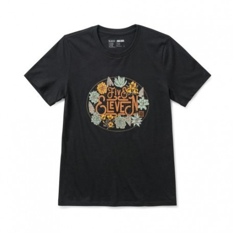 Футболка женская с рисунком "5.11 Tactical® Women's Desert Floor" Black