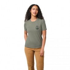 Футболка жіноча з малюнком "5.11 Tactical® Women's Grim Bomber" Shadow Green