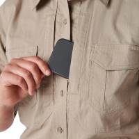 Сорочка тактична жіноча "5.11 Tactical® Women's ABR™ Pro Long Sleeve Shirt" Khaki