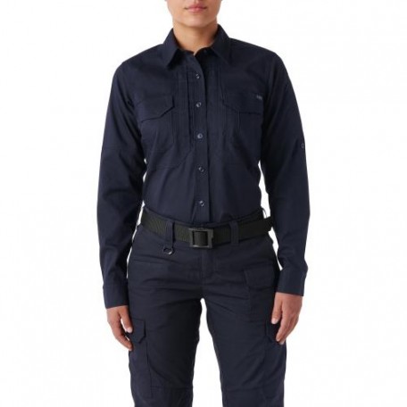 Рубашка тактическая женская "5.11 Tactical® Women's ABR™ Pro Long Sleeve Shirt" Dark Navy