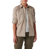 Сорочка тактична жіноча "5.11 Tactical® Women's ABR™ Pro Long Sleeve Shirt" Khaki