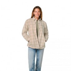 Куртка жіноча 5.11 Tactical® "Women's Carmen Shirt Jacket" Sand Dune Plaid