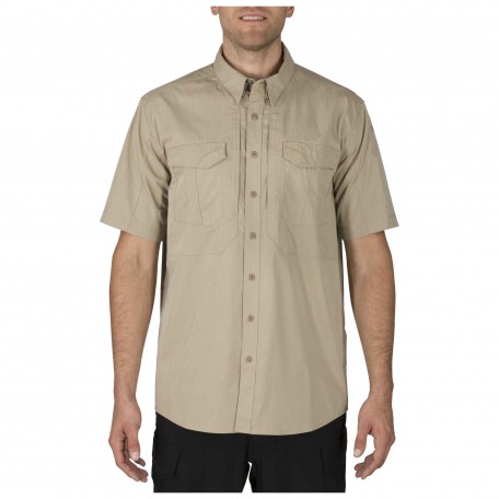 Рубашка тактическая с коротким рукавом "5.11 Stryke™ Shirt - Short Sleeve" Khaki