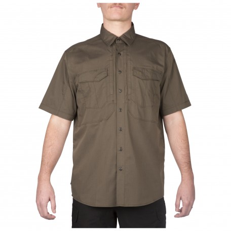 Рубашка тактическая с коротким рукавом "5.11 Stryke™ Shirt - Short Sleeve" Tundra