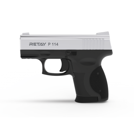 Пистолет стартовый Retay P114 Nickel